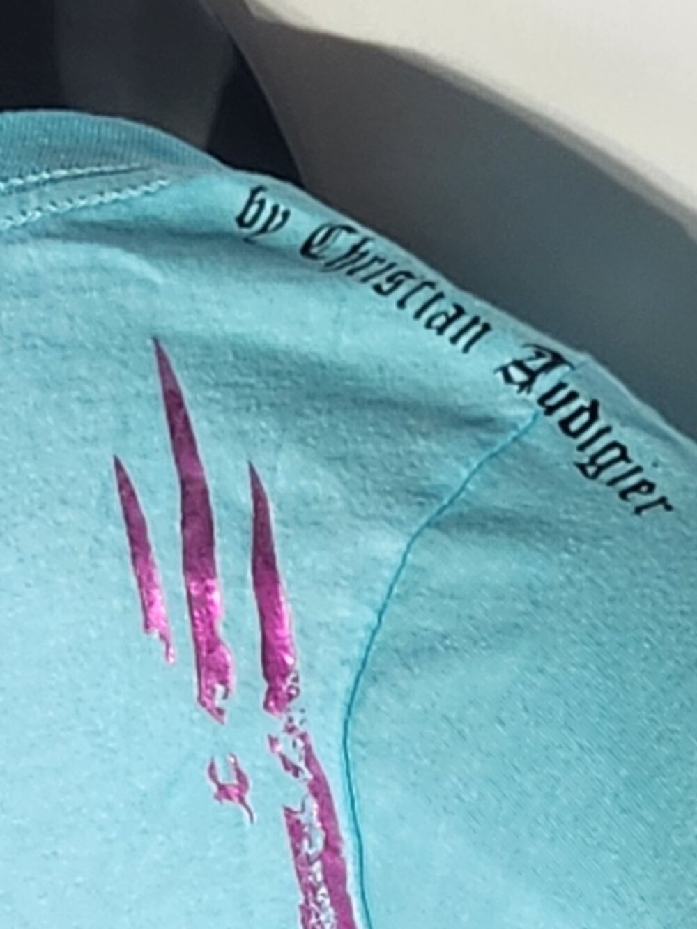 Crystal Rock by Christian Audigier Limited Edition #21/1000 Rocker Girl Tee - M - Picture 13 of 16